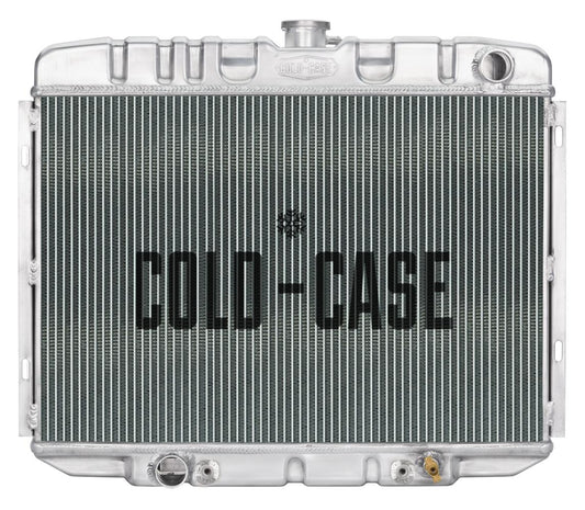 67-70 Mustang Coyote Swap 24 Inch Automatic Aluminum Performance Radiator Cold Case Radiators-1