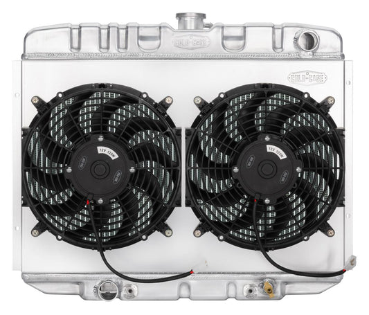 67-70 Mustang Coyote Swap 24 Inch Automatic Aluminum Performance Radiator Cold Case Radiators
