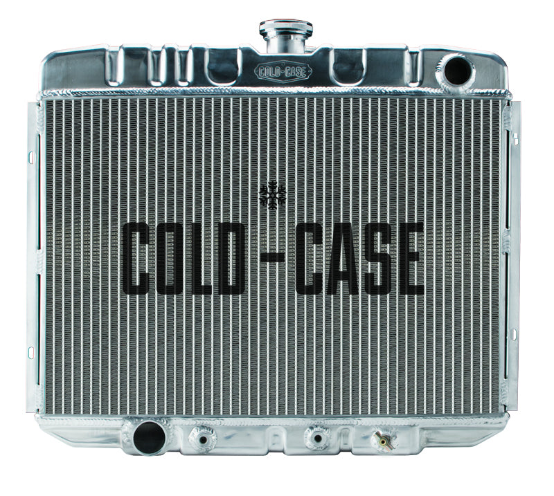 Cold Case Radiators 67-70 Mustang Big Block 24 Inch Aluminum Performance Radiator Cold Case Radiators