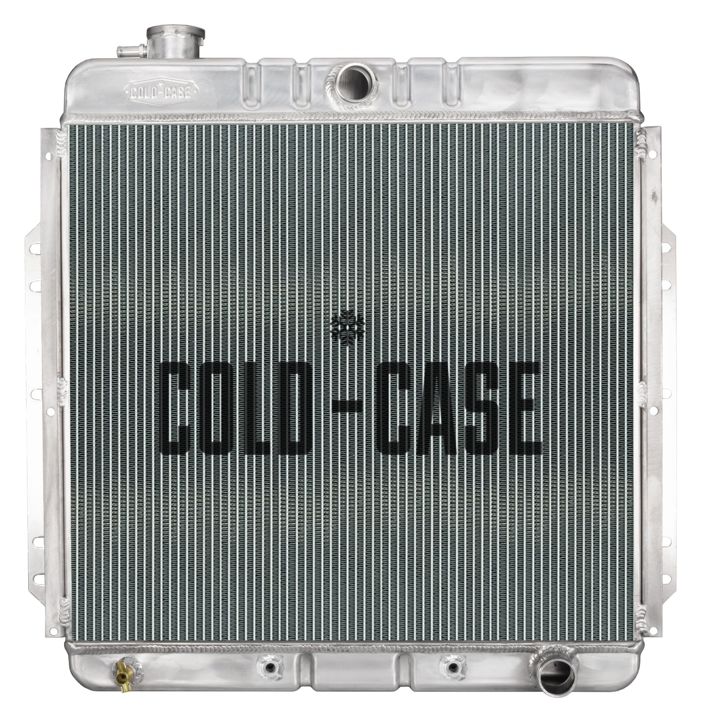 Cold Case Radiators 53-56 Ford F100 Truck With Chevy Engine Performance Aluminum Radiator Cold Case Radiators