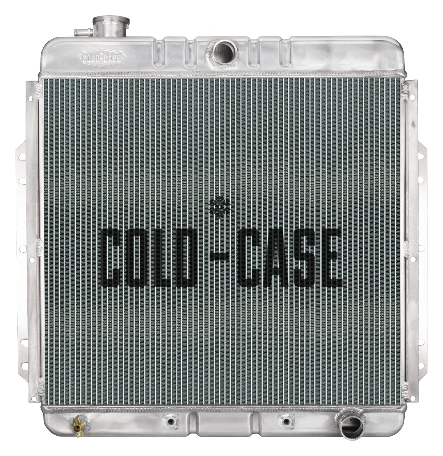 Cold Case Radiators 53-56 Ford F100 Truck With Chevy Engine Performance Aluminum Radiator Cold Case Radiators