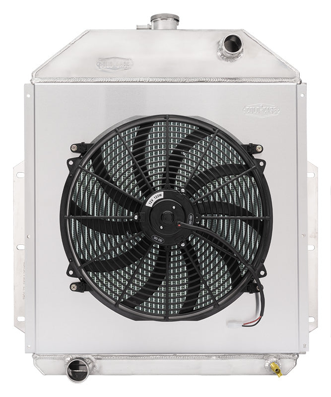 48-52 Ford Truck Coyote Swap MT Performance Aluminum Radiator Module Cold Case Radiators
