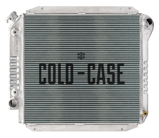 66-77 Ford Bronco With Late Model V8 AT Performance Aluminum Radiator Cold Case Radiators