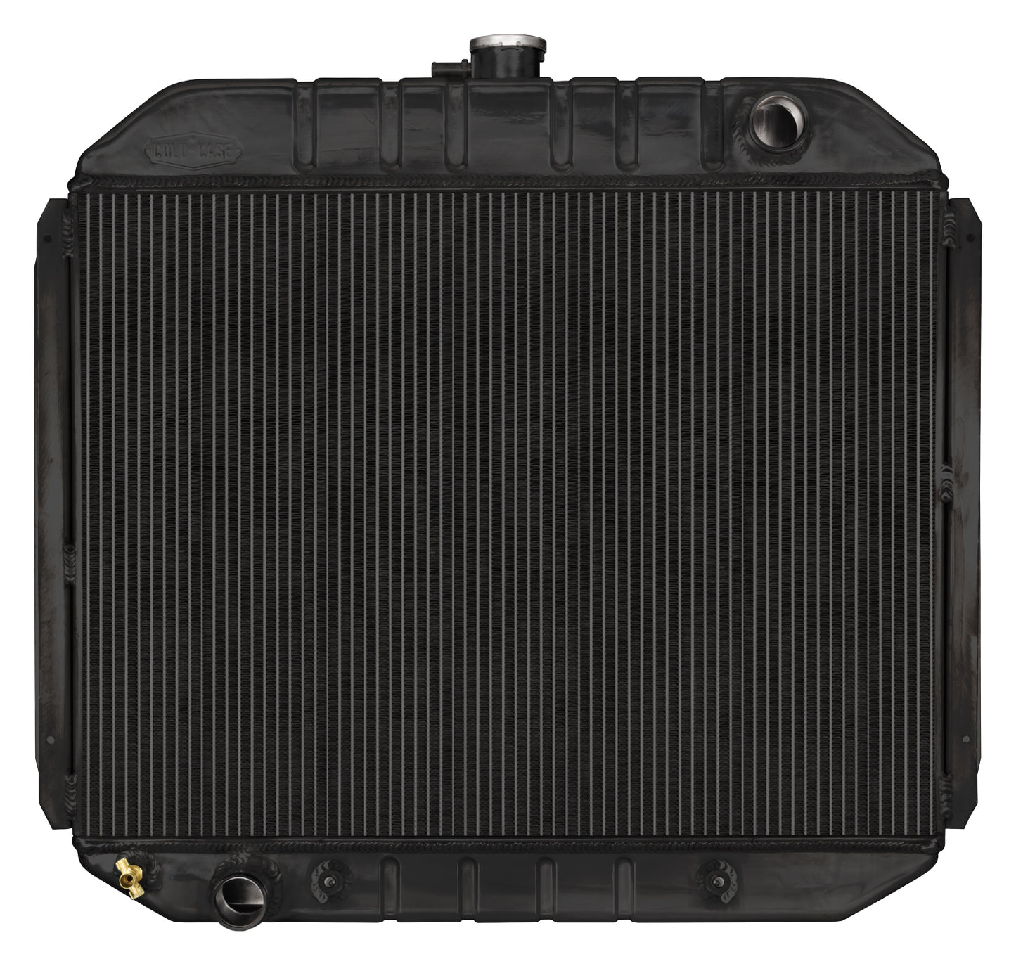 Cold Case Radiators 66-79 Ford Truck Bronco Aluminum Radiator Black Night Rider Series Cold Case Radiators