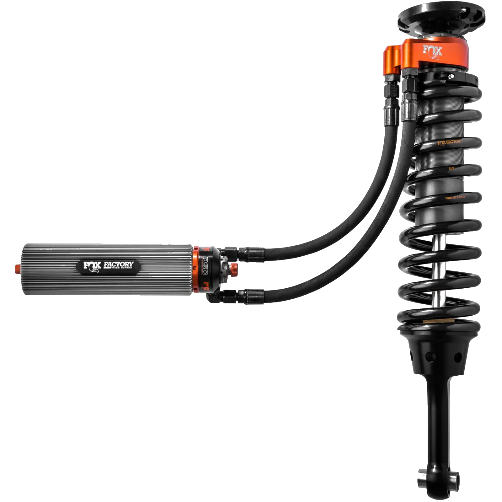 17-Up Ford Raptor Front Coilover Internal Bypass Race 3.0 Remote Reservoir 7.9 Inch 0-2 Inch Lift Offroad Shocks Fox Factory