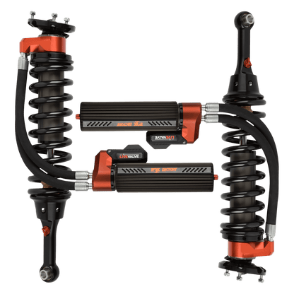 19-Up Ford Raptor Front Coilover Live Valve Internal Bypass Race 3.0 Remote Reservoir 7.9 Inch 0-2 Inch Lift Offroad Shocks Fox Factory