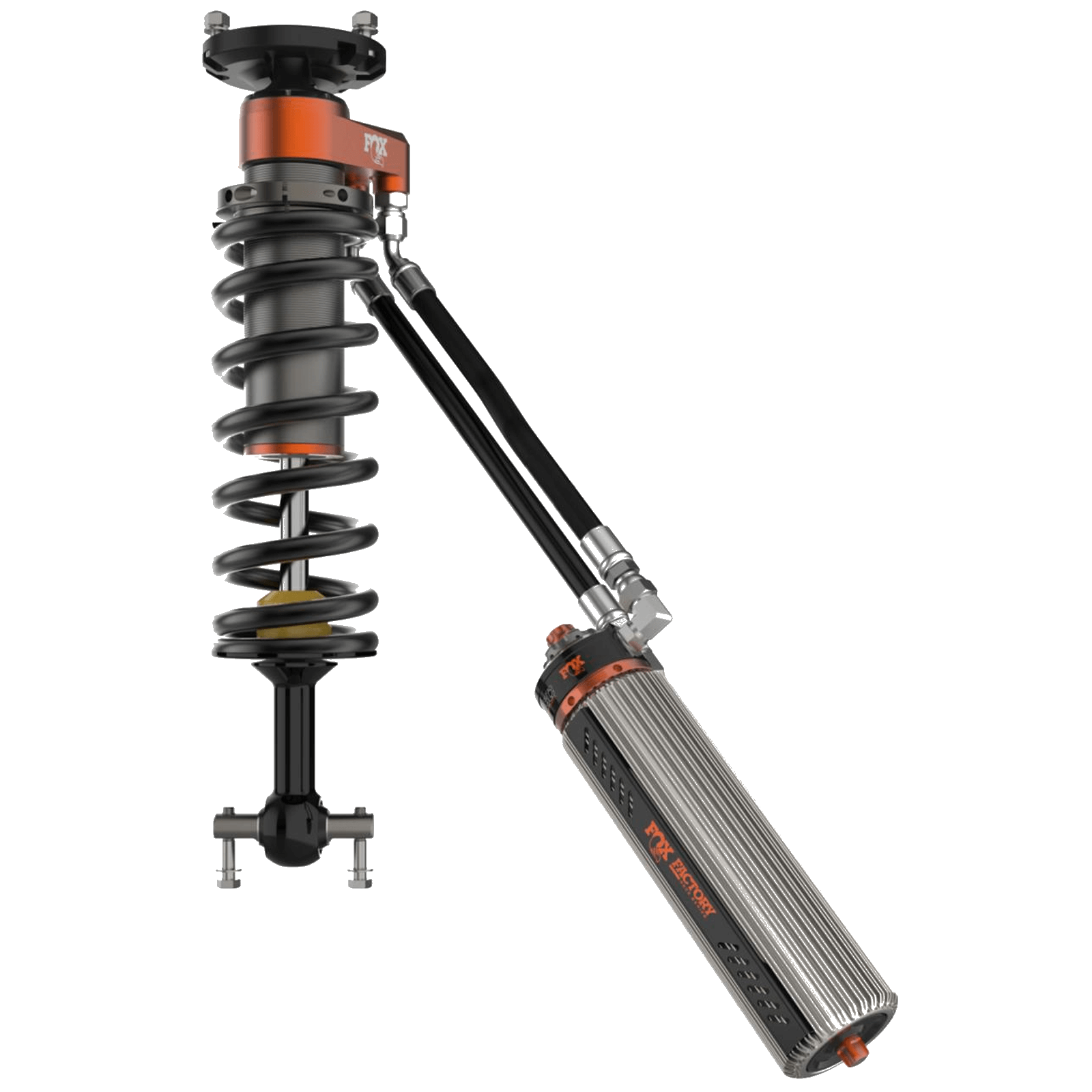 2019-2023 Silverado/Sierra 1500 Front Coilover Internal Bypass Race 3.0 Recirculating Remote Reservoir Dual Speed Compression Adjuster Non-TB/Non-AT4 3.5 Lift TB/AT4 1.5 Lift Offroad Shocks Fox Factory