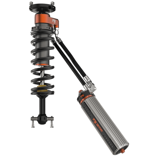 2019-2023 Silverado/Sierra 1500 Front Coilover Internal Bypass Race 3.0 Recirculating Remote Reservoir Dual Speed Compression Adjuster Non-TB/Non-AT4 3.5 Lift TB/AT4 1.5 Lift Offroad Shocks Fox Factory