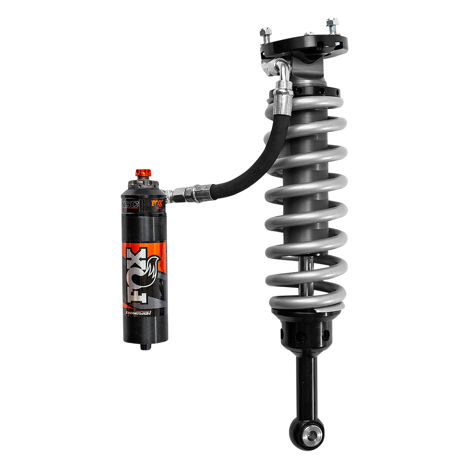 05-Up Toyota Tacoma Front Coilover Performance Elite 2.5 Remote Reservoir 2-3 Inch Lift Dual Speed Compression Adjuster Offroad Shocks Fox Factory