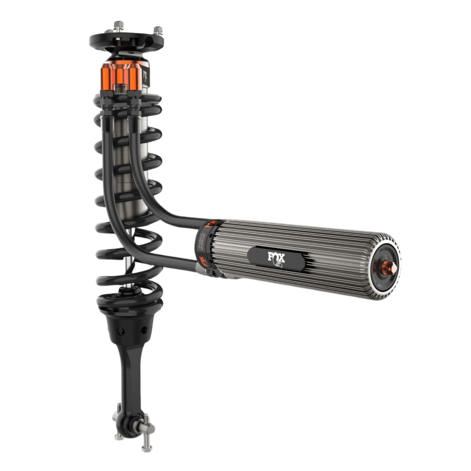 2021-2024 Ford F-150 4WD Front Coilover Internal Bypass Race 3.0 Recirculating Remote Reservoir Dual Speed Compression Adjuster 2.5 Inch LIFT Offroad Shocks Fox Factory