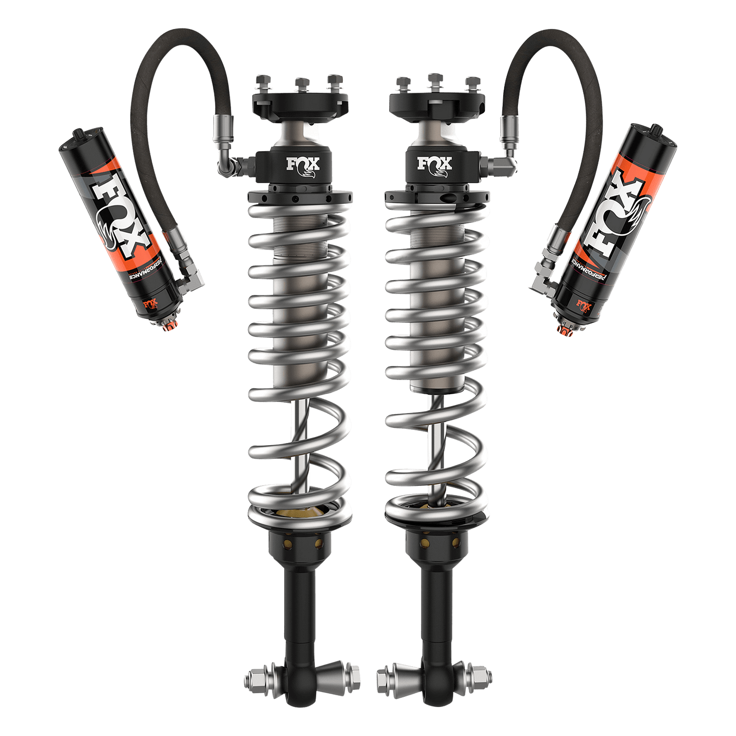 21-Up Ford Bronco 4 Door No Raptor Rear Coilover Performance Elite 2.5 Remote Reservoir Base 2-2.5 Inch Lift Sasquatch 2 Inch Dual Speed Compression Adjuster Offroad Shocks Fox Factory