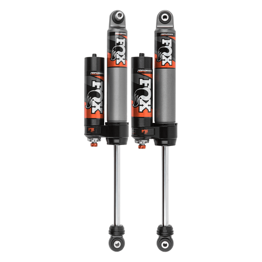 18-Up Jeep JL Rear Performance Elite 2.5 Piggback 0-1.5 Inch Lift Dual Speed Compression Adjuster Offroad Shocks Fox Factory