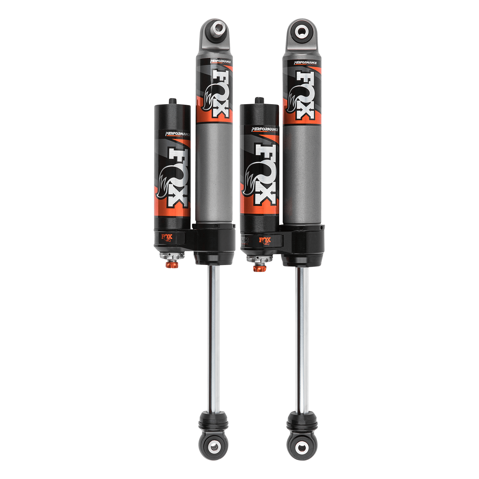 Fox Factory 2018-2024 Jeep JL Rear Performance Elite 2.5 Piggback 2-3 Inch Lift Dual Speed Compression Adjuster Fox Offroad Shocks