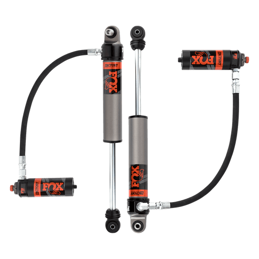 Fox Factory 97-Up Y61 & 88-97 Y60 Nissan Patrol Rear Factory Race 2.5 Remote Reservoir 0-2.5 Inch Lift Fox Offroad Shocks