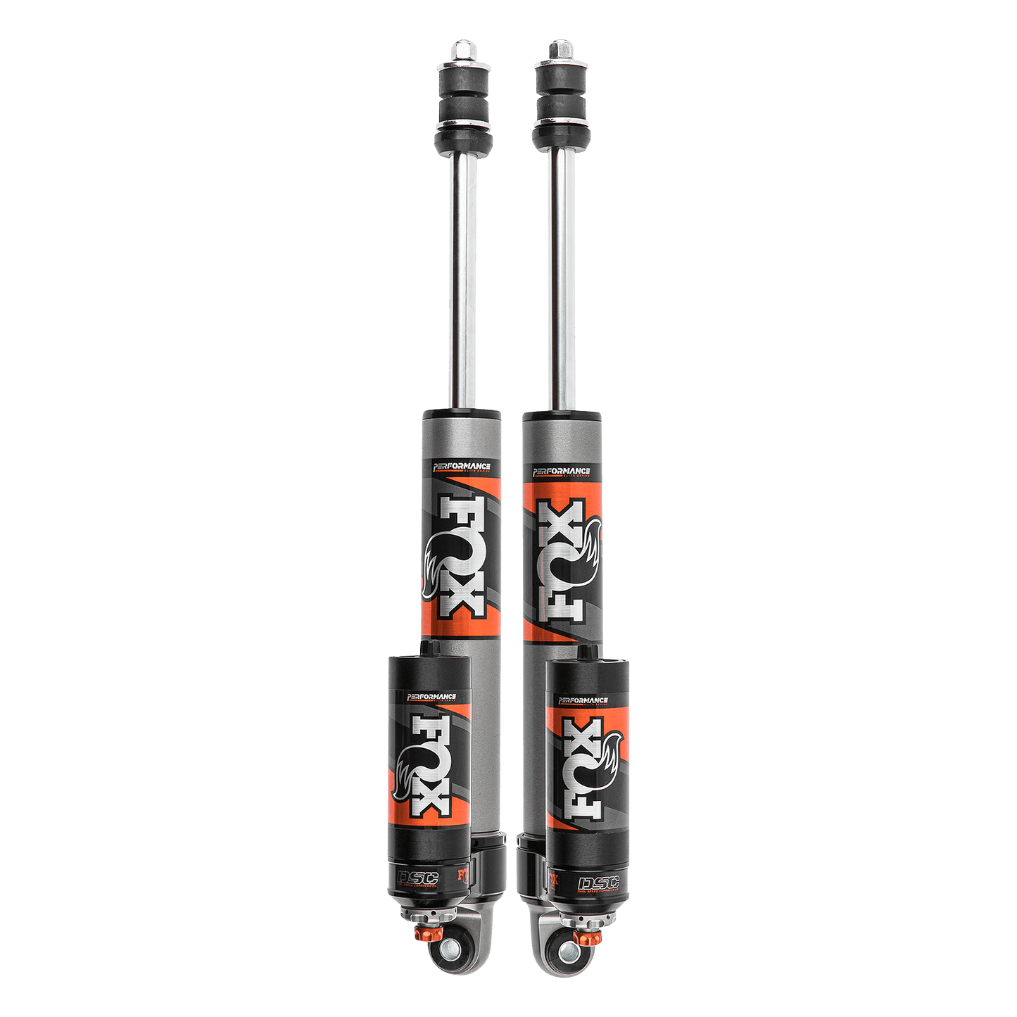 19-Up Ram 1500 Rear Performance Elite 2.5 Piggback 0-2 Inch Lift Dual Speed Compression Adjuster Offroad Shocks Fox Factory