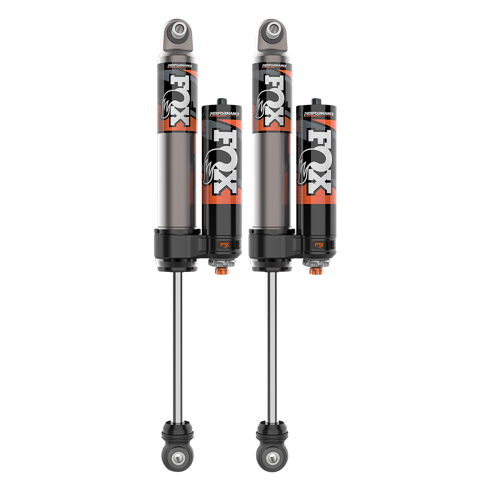 07-18 Jeep Wrangler JK Rear Performance Elite 2.5 Piggback 4.5-6 Inch Lift Dual Speed Compression Adjuster Offroad Shocks Fox Factory