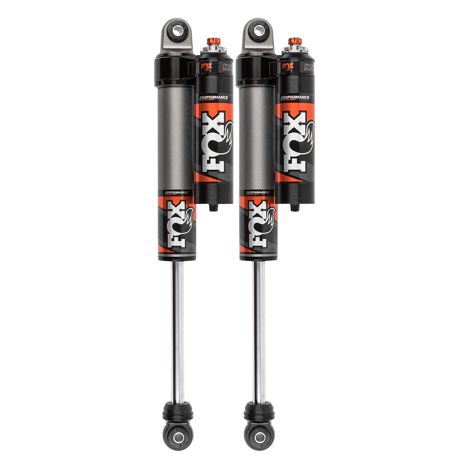 2017-2024 Ford F-250/F-350 Superduty Rear Performance Elite 2.5 Piggback 0-1.5 Inch Lift Dual Speed Compression Adjuster Offroad Shocks Fox Factory