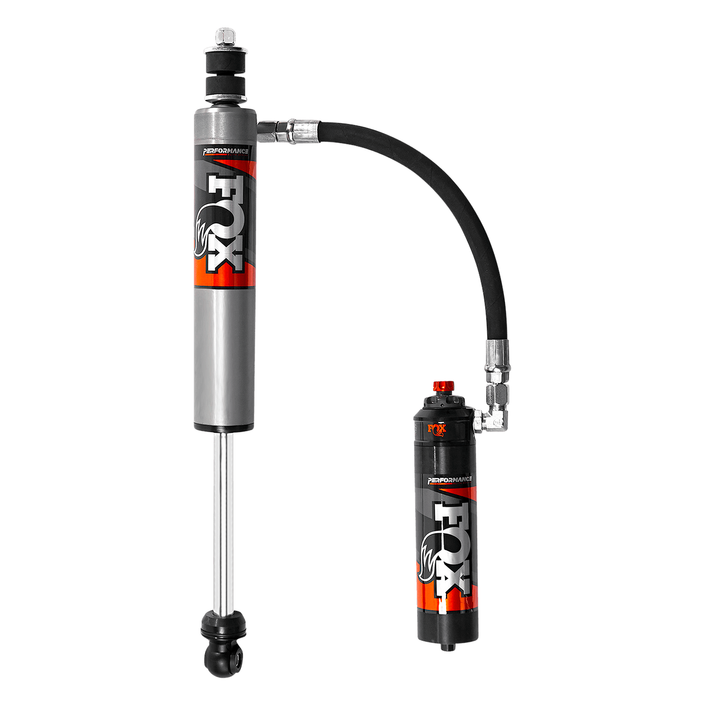 05-Up Toyota Tacoma Rear Performance Elite 2.5 Remote Reservoir 0-1.5 Inch Lift Dual Speed Compression Adjuster Offroad Shocks Fox Factory
