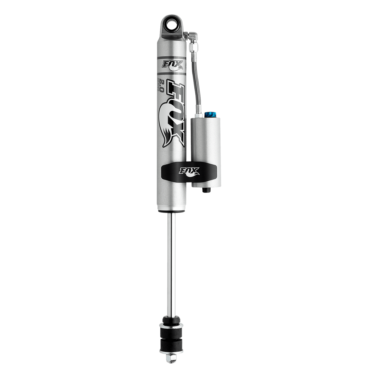 Fox Factory 83-95 Defender & 94-98 Discovery I Land Rover Rear PS Remote Reservoir 7.9 Inch 0-1 Inch Lift CD Adjuster Fox Offroad Shocks