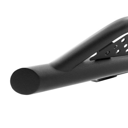 Dominator Xtreme D1 SideSteps With Mounting Bracket Kit Textured Black 2018-2023 Toyota Tacoma Go Rhino-3