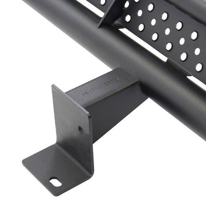Frame Mounted Steel Sliders Textured Black 2024-2026 Toyota Tacoma Go Rhino-3
