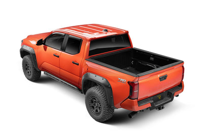 Frame Mounted Steel Sliders Textured Black 2024-2026 Toyota Tacoma Go Rhino-7