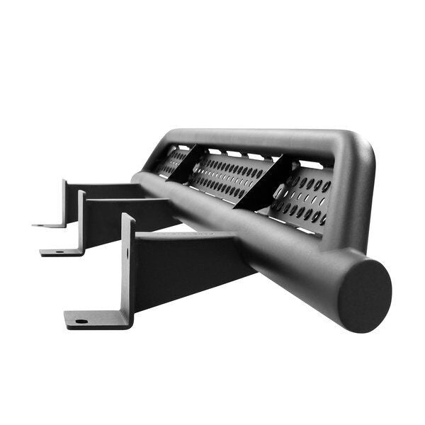 Frame Mounted Steel Rock Sliders Textured Black 07-18 Jeep Wrangler JK 4 Door Go Rhino-5