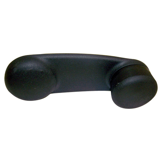 Black Window Handle for 97-12 Jeep JK, TJ Wrangler w/ Full Steel Doors, L or R Crown Automotive