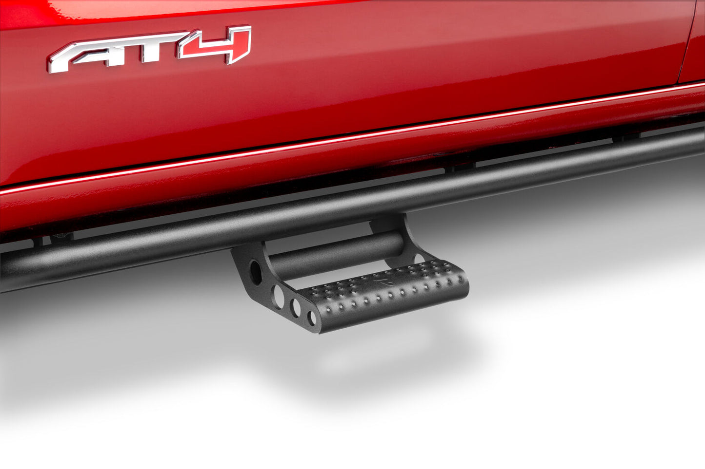 RKR Step System Cab Length (2 Step Mounts/2 Steps per Side) 1.75 Inch Rails 2015-2025 Chevy Colorado/GMC Canyon Crew Cab Textured Black NFab-6