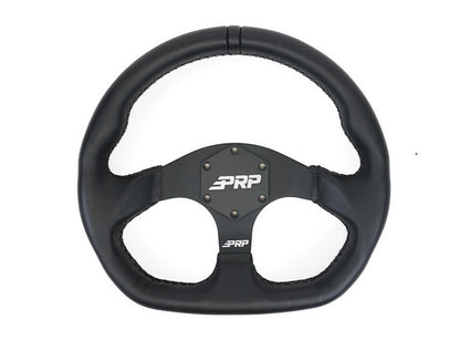 Comp R Leather Steering Wheel 13 Inch Diameter PRP Seats-5