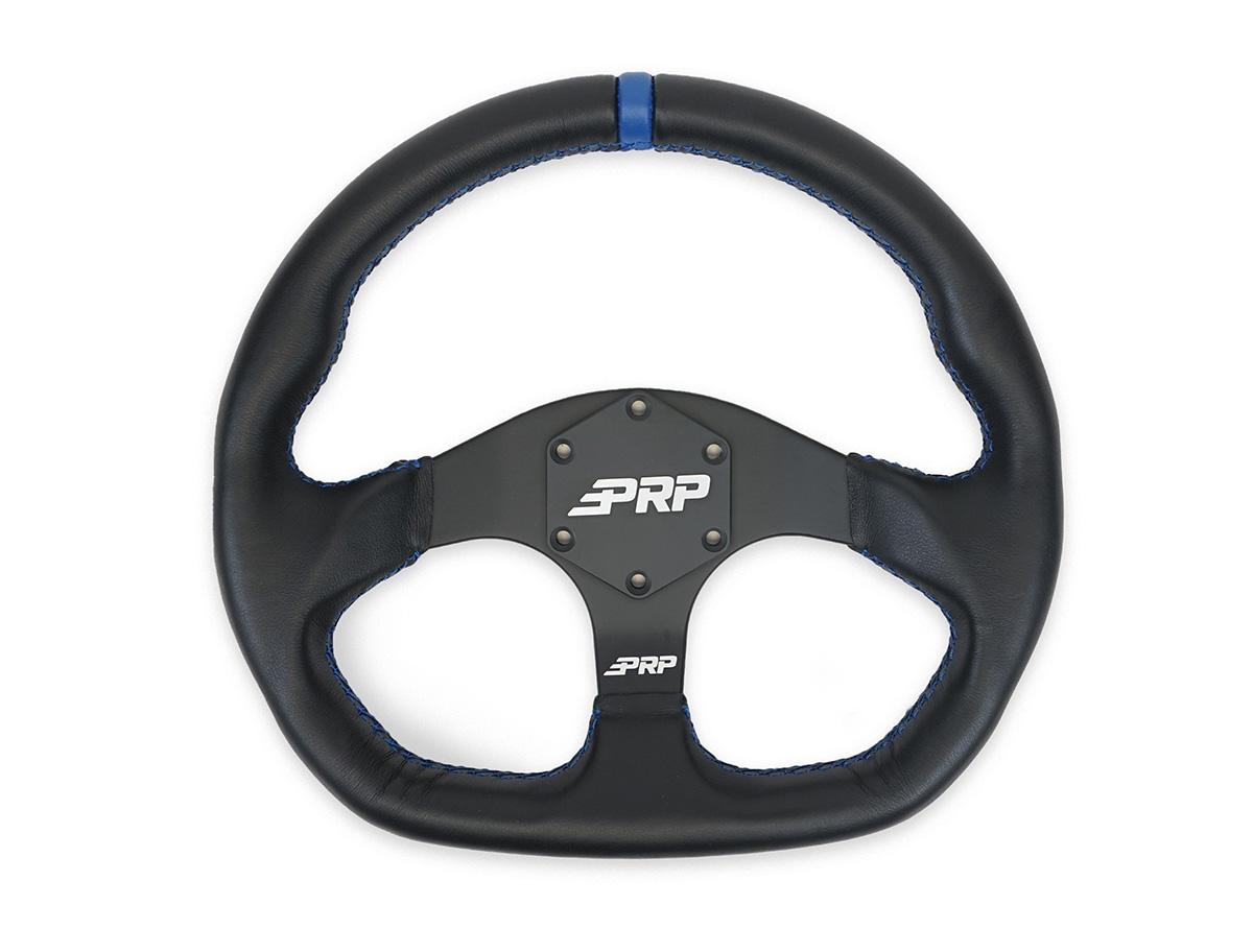 Comp R Leather Steering Wheel 13 Inch Diameter PRP Seats-2