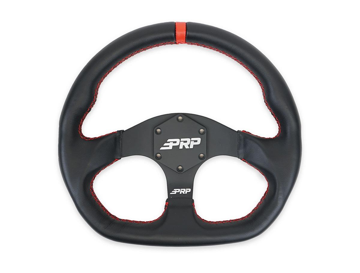 Comp R Leather Steering Wheel 13 Inch Diameter PRP Seats