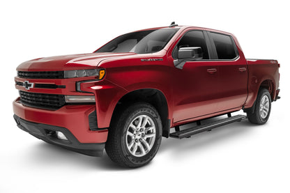 Growler Step System Cab Length (1 Step per Side) 7 Inch Board 2019 (New Body Style)-2025 Chevy Silverado/GMC Sierra 1500/2020-2025 2500 HD/3500 HD Crew Cab Textured Black NFab-2