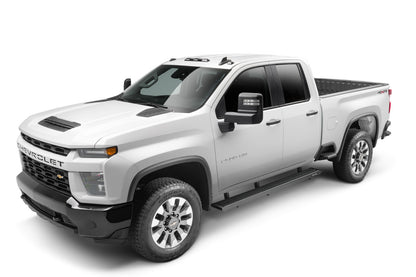 Growler Step System Cab Length (1 Step per Side) 7 Inch Board 2019 (New Body Style)-2025 Chevy Silverado/GMC Sierra 1500/2020-2025 2500 HD/3500 HD Double Cab Textured Black NFab-5