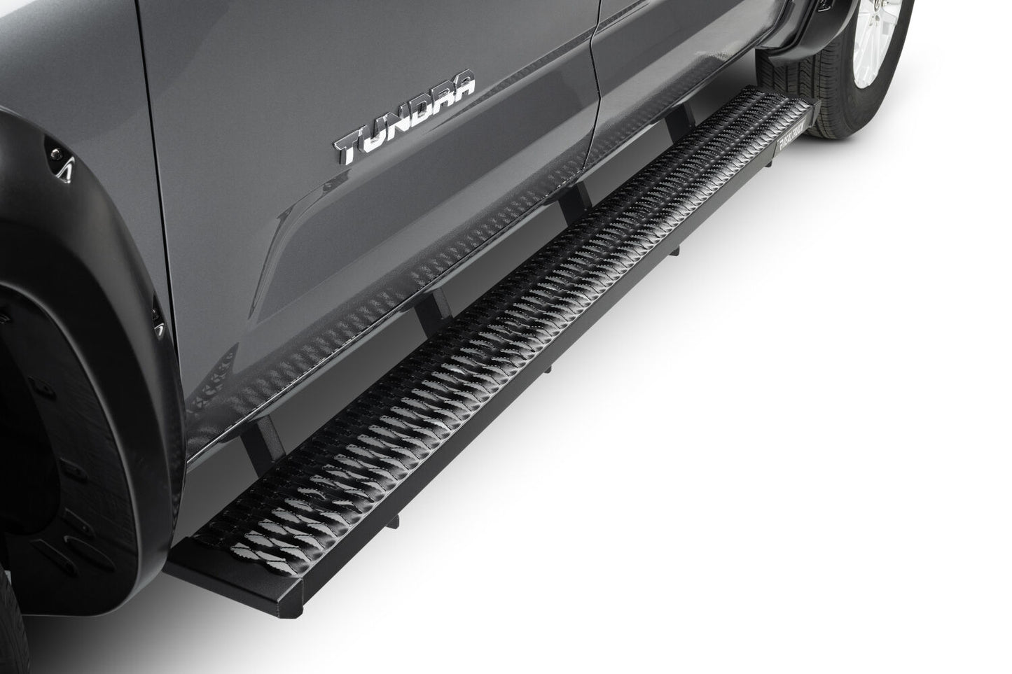 Growler Step System Cab Length (1 Step per Side) 7 Inch Board 2007-2021 Toyota Tundra CrewMax Textured Black NFab