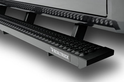 Growler Step System Cab Length (1 Step per Side) 7 Inch Board 2022-2025 Toyota Tundra CrewMax Textured Black NFab-5