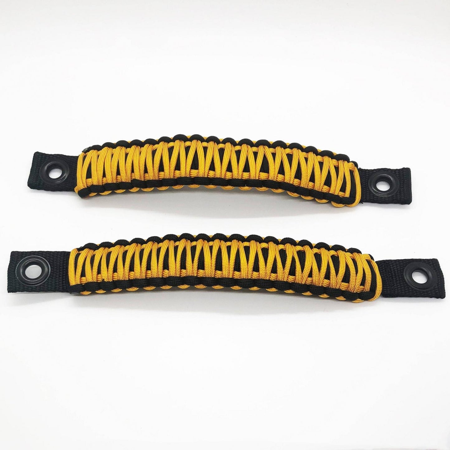Paracord Grab Handles Front Pair Bolt-On for 18-25 Jeep Wrangler JL, JLU and Gladiator Made in USA 550 Paracord Bartact-24