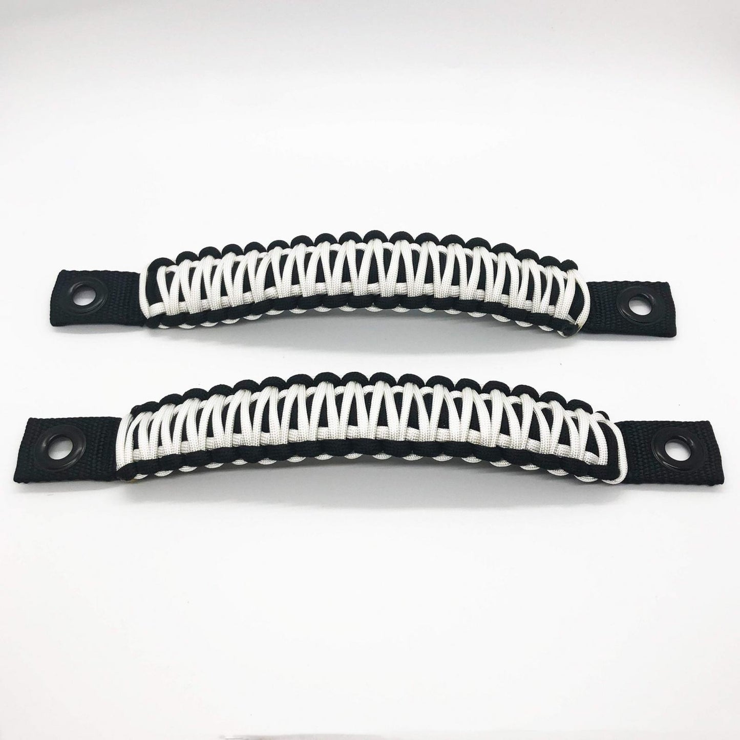 Paracord Grab Handles Front Pair Bolt-On for 18-25 Jeep Wrangler JL, JLU and Gladiator Made in USA 550 Paracord Bartact-5