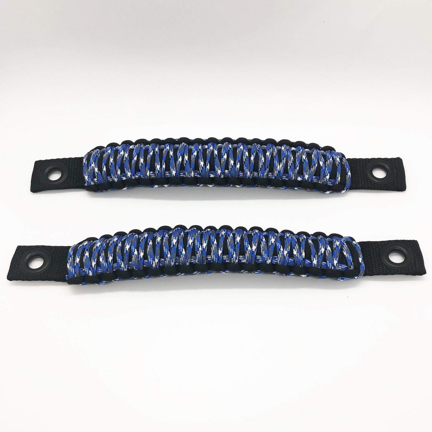 Paracord Grab Handles Front Pair Bolt-On for 18-25 Jeep Wrangler JL, JLU and Gladiator Made in USA 550 Paracord Bartact-4