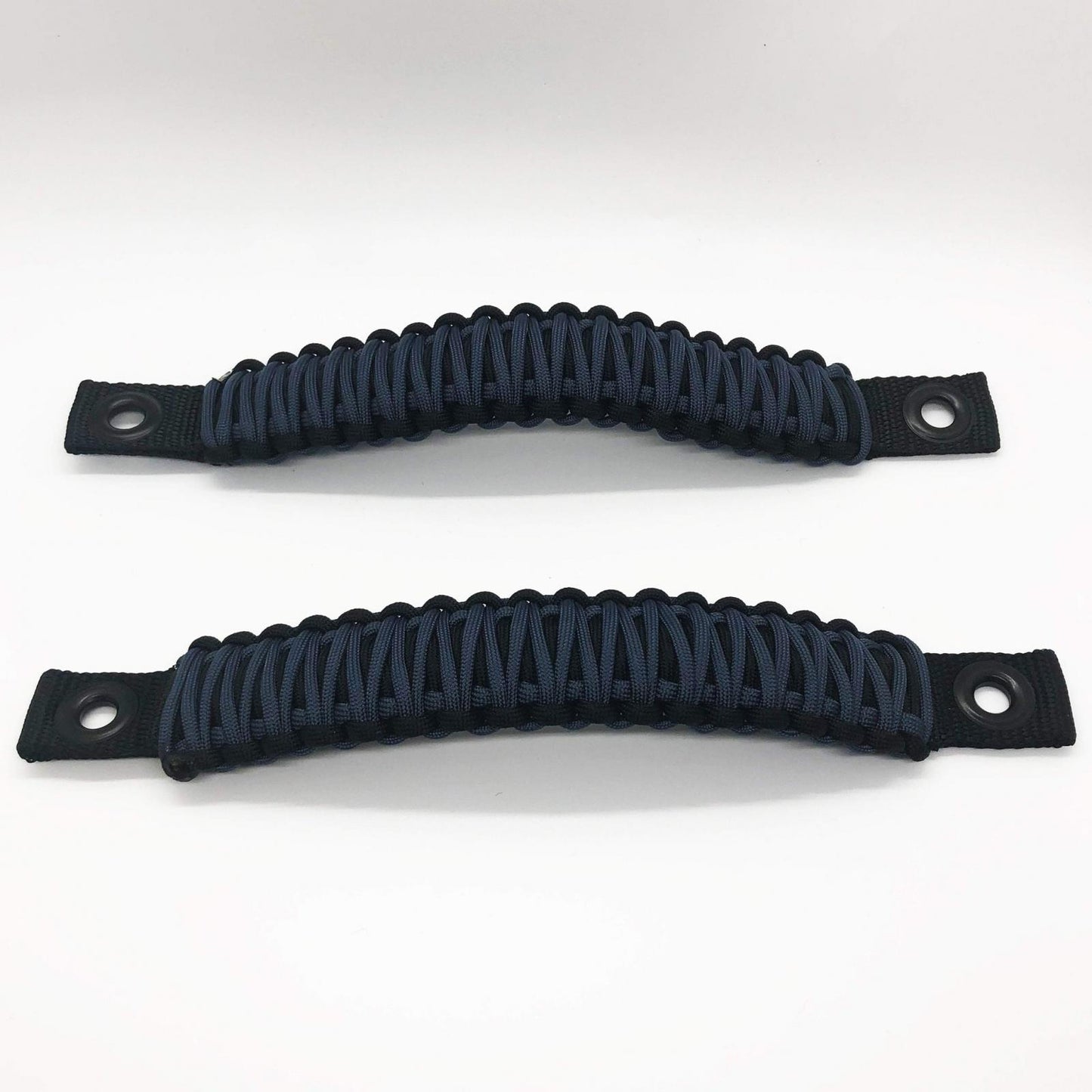 Paracord Grab Handles Rear Pair Bolt-On for 18-25 Jeep Wrangler JL, JLU Made in USA 550 Paracord Bartact-22