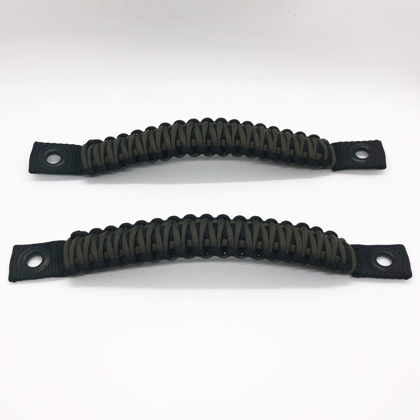 Paracord Grab Handles Rear Pair Bolt-On for 18-25 Jeep Wrangler JL, JLU Made in USA 550 Paracord Bartact-13