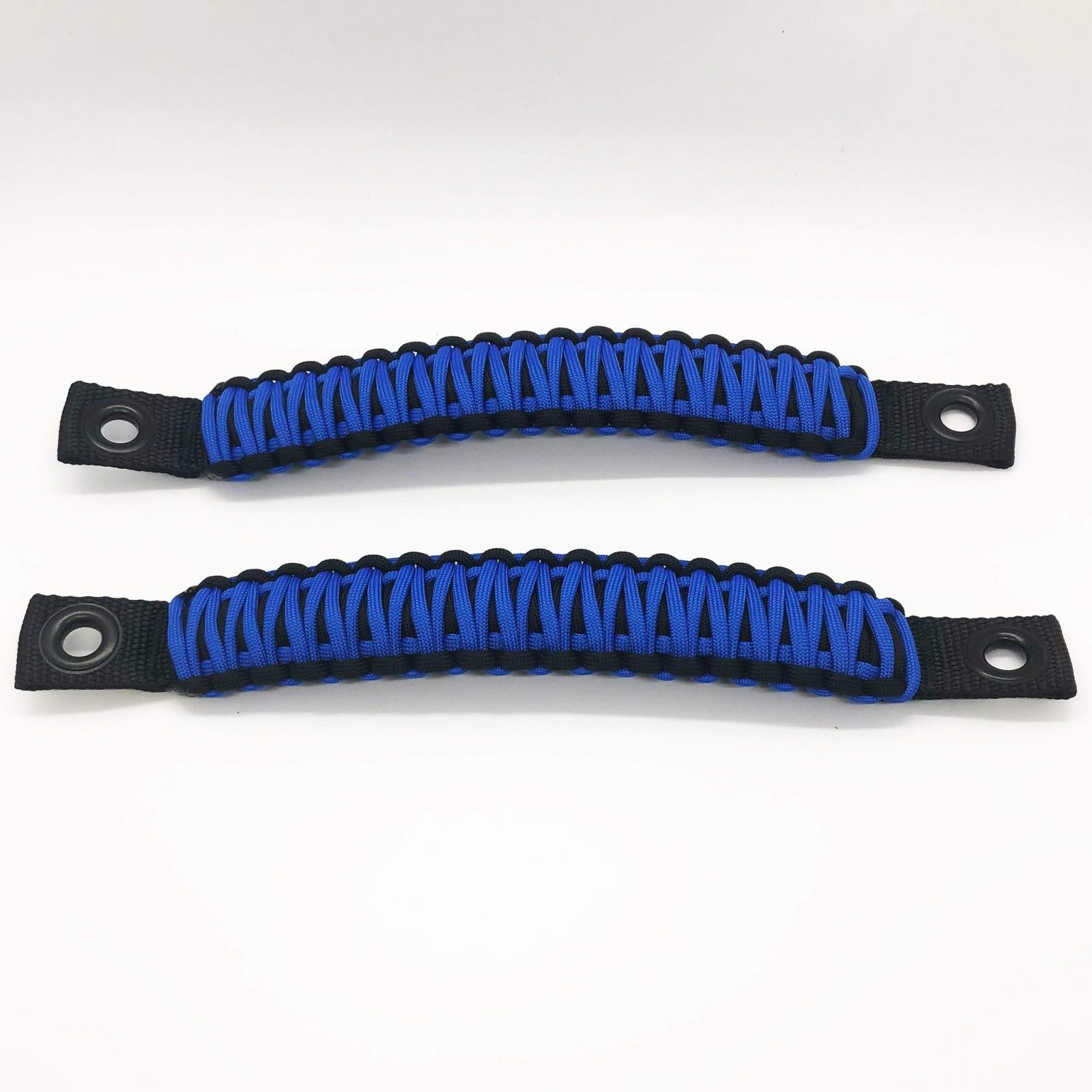 Paracord Grab Handles Rear Pair Bolt-On for 18-25 Jeep Wrangler JL, JLU Made in USA 550 Paracord Bartact-7