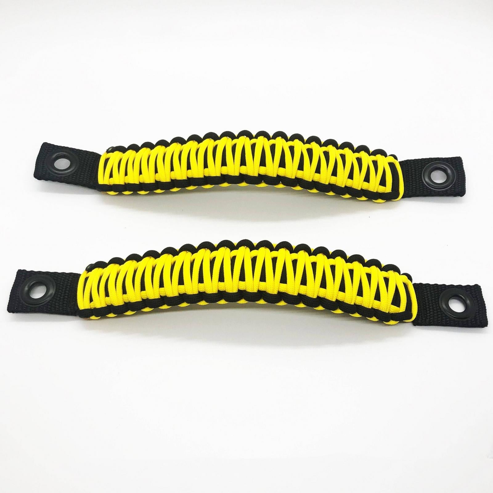 Paracord Grab Handles Rear Pair Bolt-On for 18-25 Jeep Wrangler JL, JLU Made in USA 550 Paracord Bartact-3