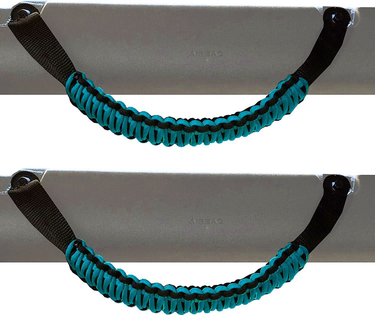Paracord Grab Handles Pair for Ford Bronco 2021-2024 Roll Bar Front or Rear Bartact-26