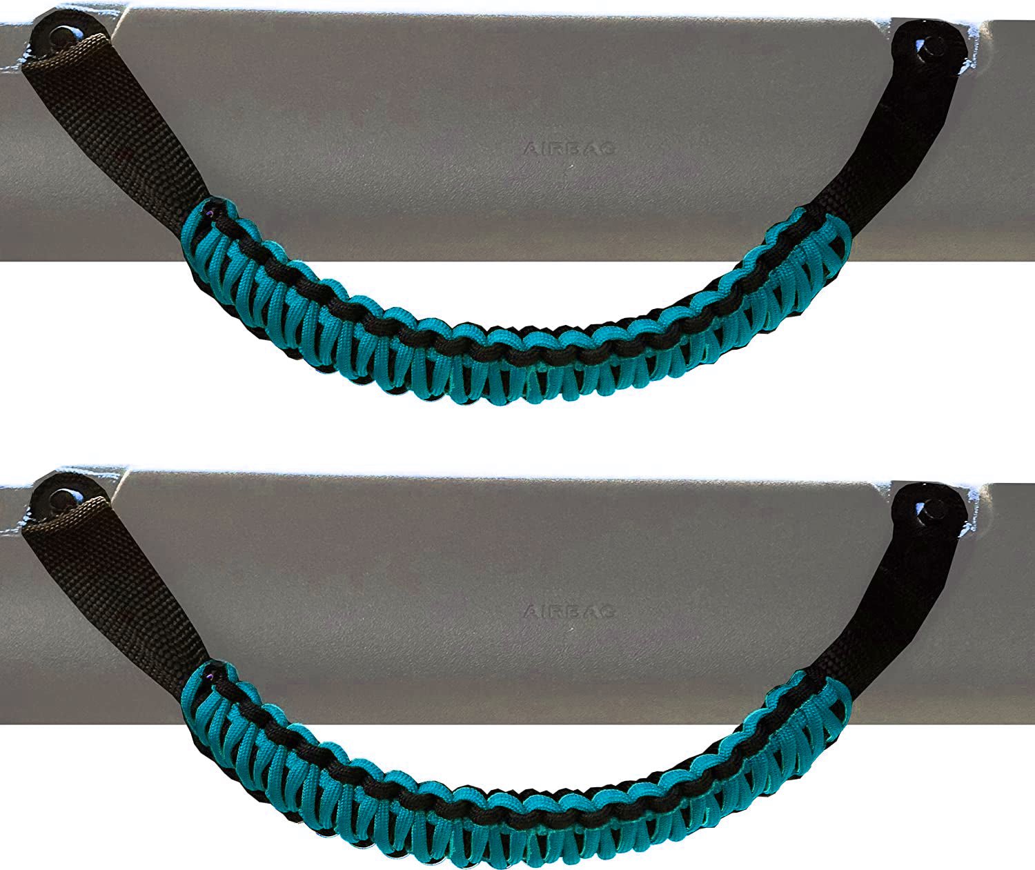 Paracord Grab Handles Pair for Ford Bronco 2021-2024 Roll Bar Front or Rear Bartact-26