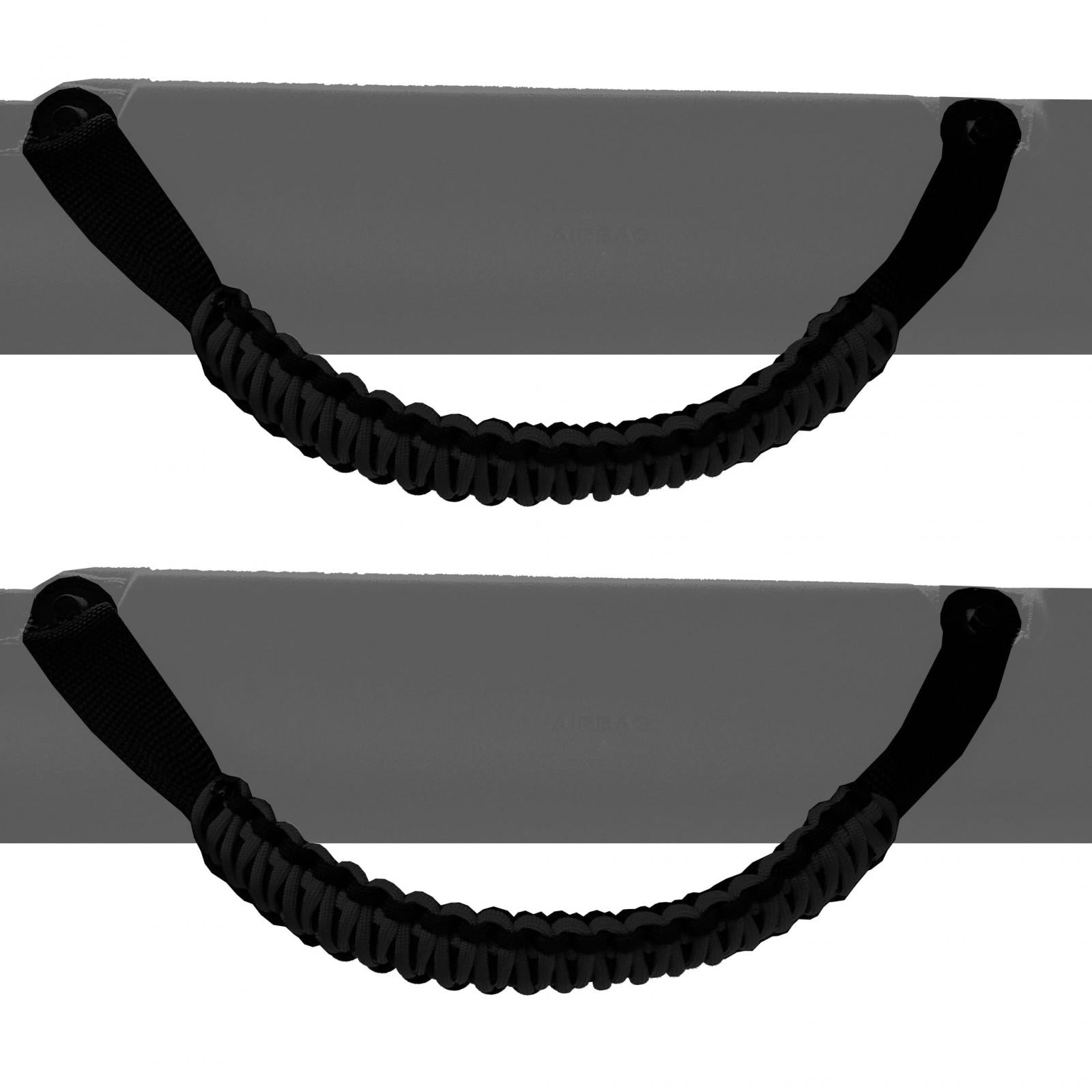 Paracord Grab Handles Pair for Ford Bronco 2021-2024 Roll Bar Front or Rear Bartact-3
