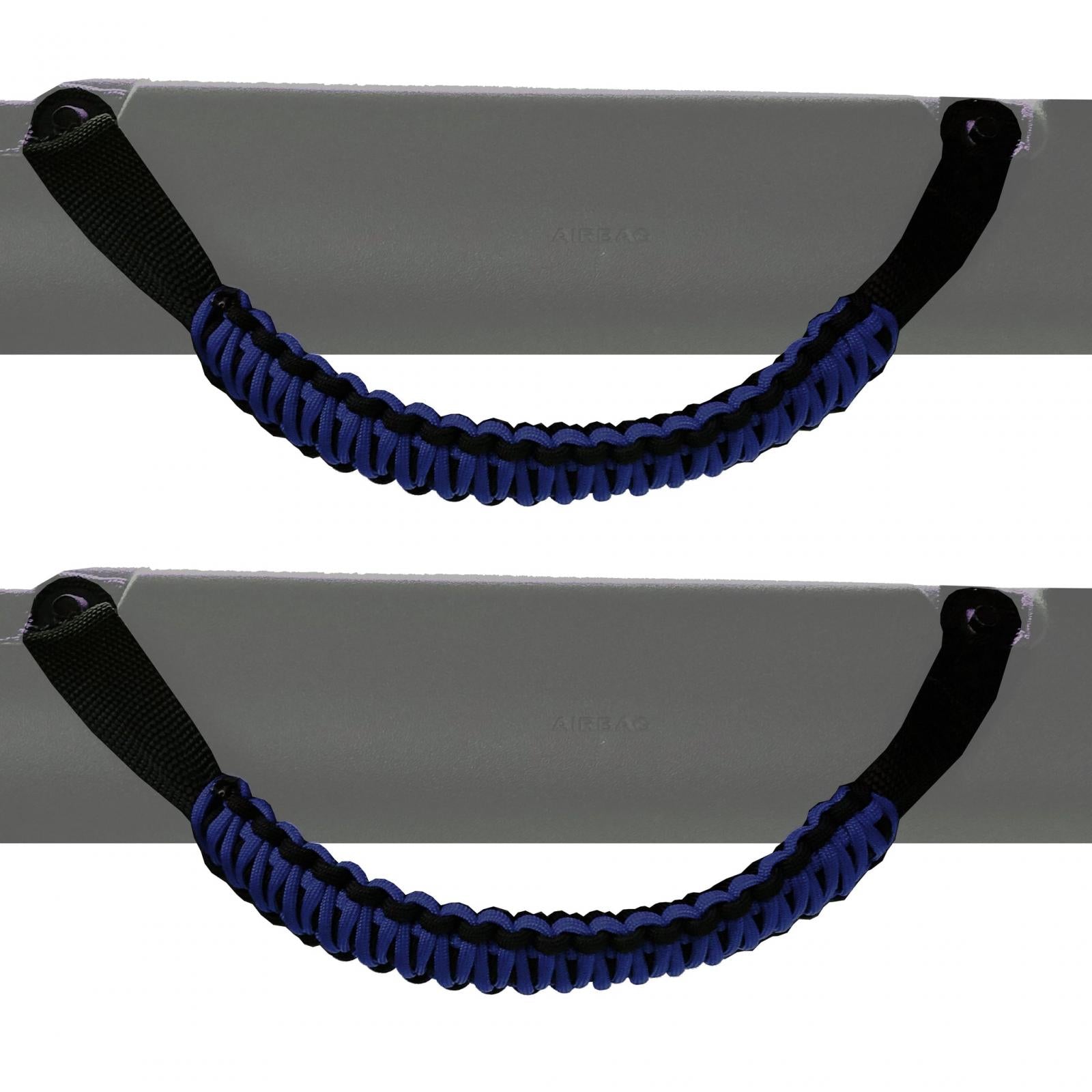 Paracord Grab Handles Pair for Ford Bronco 2021-2024 Roll Bar Front or Rear Bartact-11