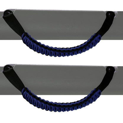 Paracord Grab Handles Pair for Ford Bronco 2021-2024 Roll Bar Front or Rear Bartact-11