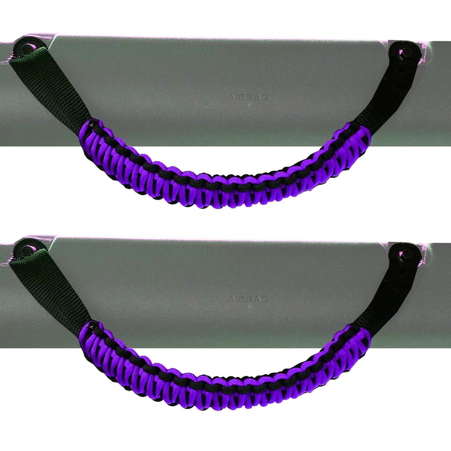 Paracord Grab Handles Pair for Ford Bronco 2021-2024 Roll Bar Front or Rear Bartact-15