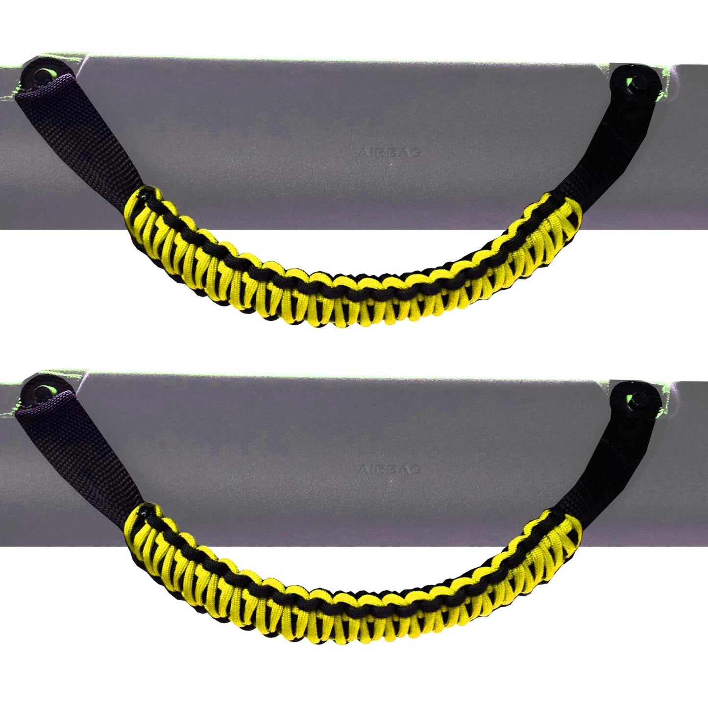 Paracord Grab Handles Pair for Ford Bronco 2021-2024 Roll Bar Front or Rear Bartact-21